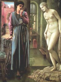 Edward Burne-Jones: Pygmalion (1878, Birmingham)